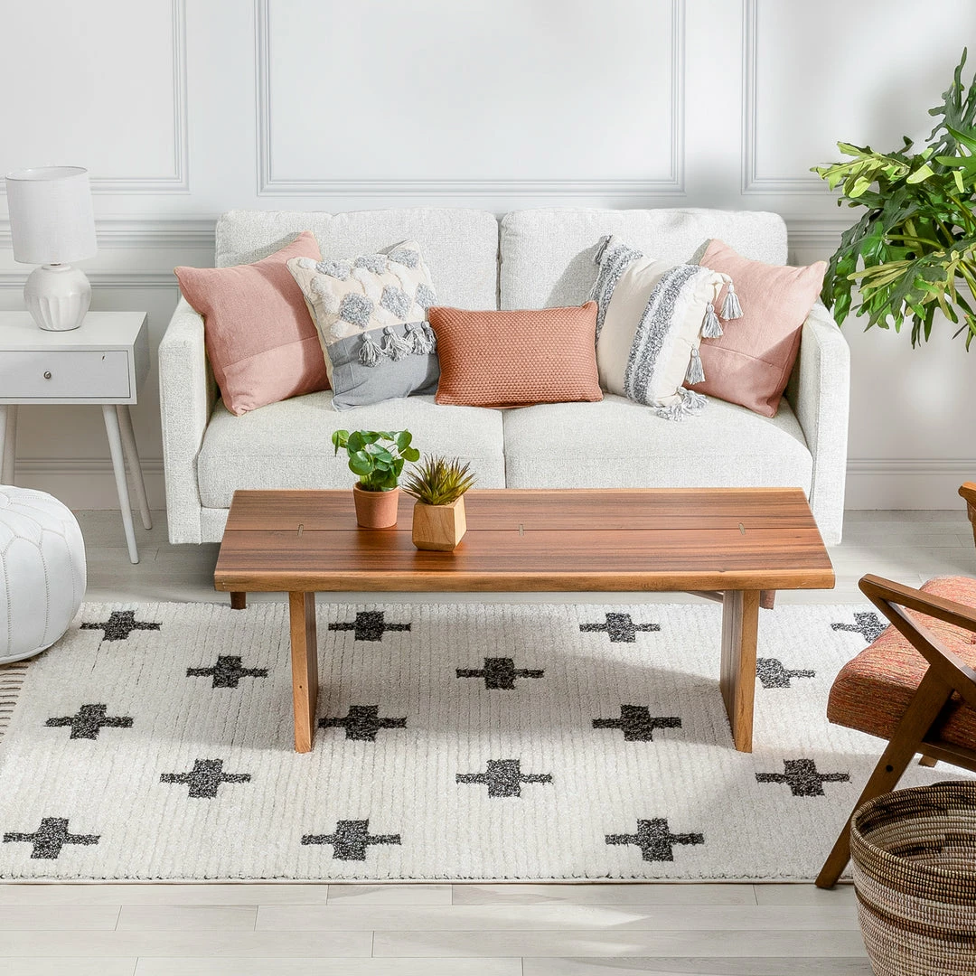 Well Woven Marguerite Contemporary Geometric Stripes Ivory High-Low Textured Rug 6 Well Woven Marguerite Contemporary Geometric Stripes Ivory High-Low Textured Rug