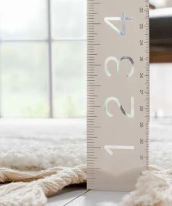 Well Woven Addison Tribal Moroccan Diamond Pattern Beige High-Low Textured Rug Global