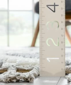 Well Woven Melanie Contemporary Medallion Diamond Pattern Grey Cream High-Low Textured Rug Tribal