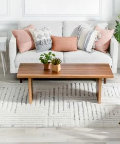 Well Woven Gianna Modern Geometric Stripes Cream Grey High-Low Textured Rug Tribal 13 Well Woven Gianna Modern Geometric Stripes Cream Grey High-Low Textured Rug Tribal