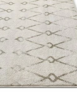 Well Woven Passione Ivory Modern Trellis Rug Vintage