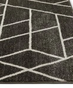 Well Woven Global Tume Grey Modern Tiled Geometric Rug