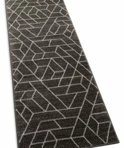 Well Woven Global Tume Grey Modern Tiled Geometric Rug