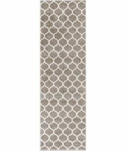 Well Woven Ramon Grey Moroccan Lattice Ogee Rug Global