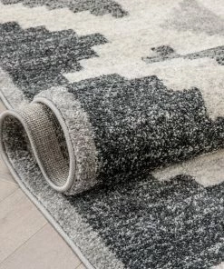 Well Woven Ada Moroccan Tribal Geometric Grey Rug Global 19 Well Woven Ada Moroccan Tribal Geometric Grey Rug Global