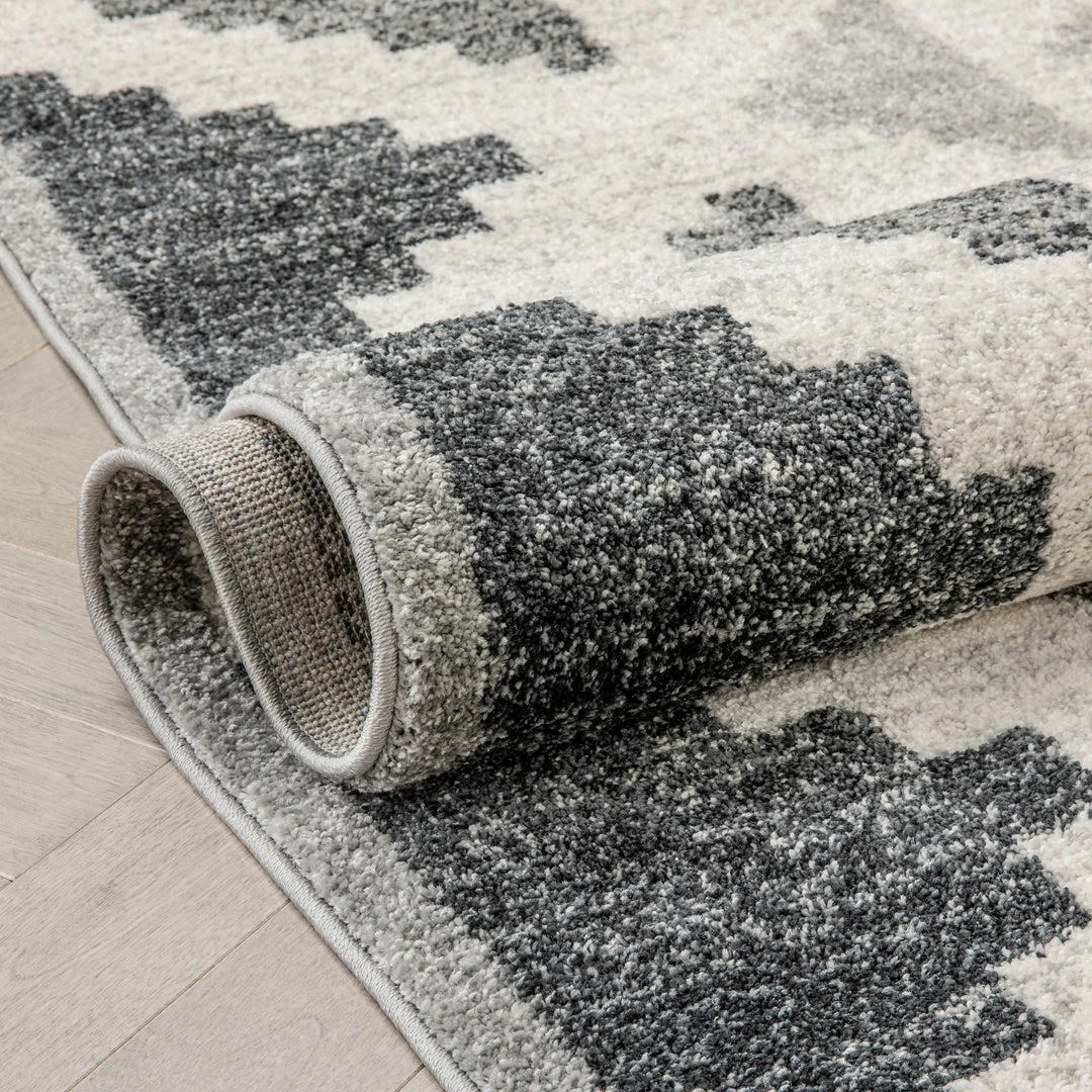 Well Woven Ada Moroccan Tribal Geometric Grey Rug Global 8 Well Woven Ada Moroccan Tribal Geometric Grey Rug Global