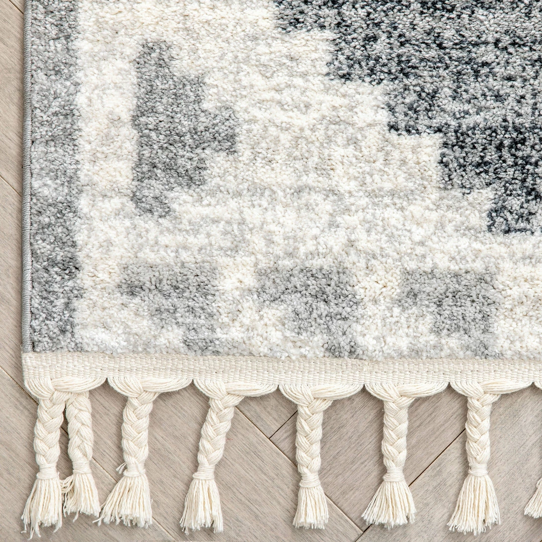 Well Woven Ada Moroccan Tribal Geometric Grey Rug Global 4 Well Woven Ada Moroccan Tribal Geometric Grey Rug Global