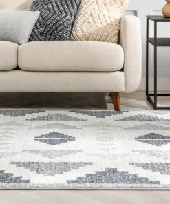 Well Woven Ada Moroccan Tribal Geometric Grey Rug Global 18 Well Woven Ada Moroccan Tribal Geometric Grey Rug Global