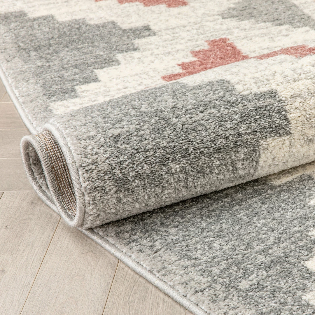 Well Woven Ada Moroccan Tribal Geometric Blush Rug 8 Well Woven Ada Moroccan Tribal Geometric Blush Rug