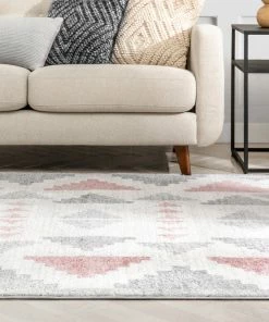 Well Woven Ada Moroccan Tribal Geometric Blush Rug 18 Well Woven Ada Moroccan Tribal Geometric Blush Rug