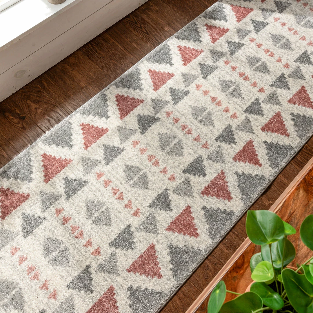 Well Woven Ada Moroccan Tribal Geometric Blush Rug 11 Well Woven Ada Moroccan Tribal Geometric Blush Rug