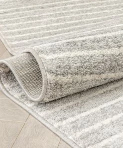 Well Woven Global Josie Nordic Medallion Stripes Ivory Rug