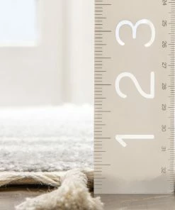 Well Woven Global Josie Nordic Medallion Stripes Ivory Rug