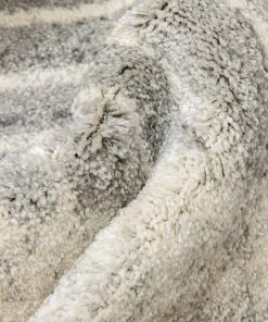 Well Woven Global Josie Nordic Medallion Stripes Ivory Rug