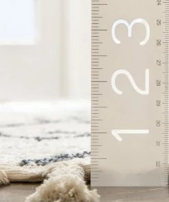 Well Woven Noni Moroccan Lattice Trellis Ivory Rug