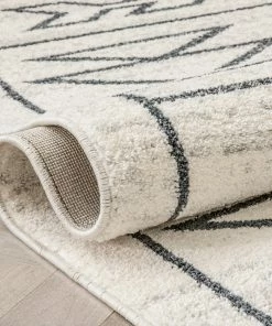 Well Woven Gota Moroccan Tribal Ivory Rug Global