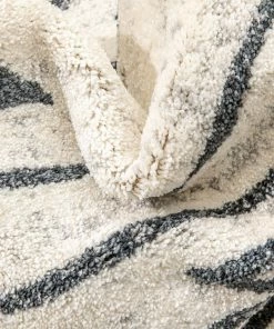 Well Woven Gota Moroccan Tribal Ivory Rug Global