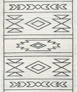 Well Woven Gota Moroccan Tribal Ivory Rug Global