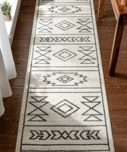 Well Woven Gota Moroccan Tribal Ivory Rug Global
