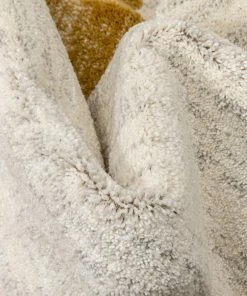 Well Woven Carly Nordic Solid & Striped Gold Rug