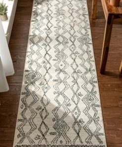 Well Woven Darcy Modern Farmhouse Tribal Pattern Ivory Rug
