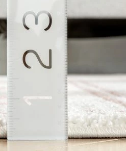 Well Woven Global Parallel Moroccan Tribal Diamond Pattern Blush Rug