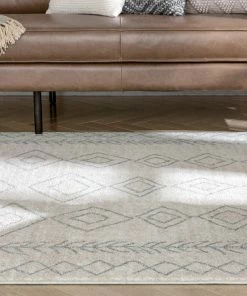Well Woven Current Moroccan Tribal Diamond Pattern Ivory Grey Rug Global 21 Well Woven Current Moroccan Tribal Diamond Pattern Ivory Grey Rug Global