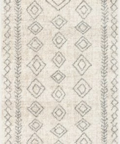 Well Woven Current Moroccan Tribal Diamond Pattern Ivory Grey Rug Global 22 Well Woven Current Moroccan Tribal Diamond Pattern Ivory Grey Rug Global