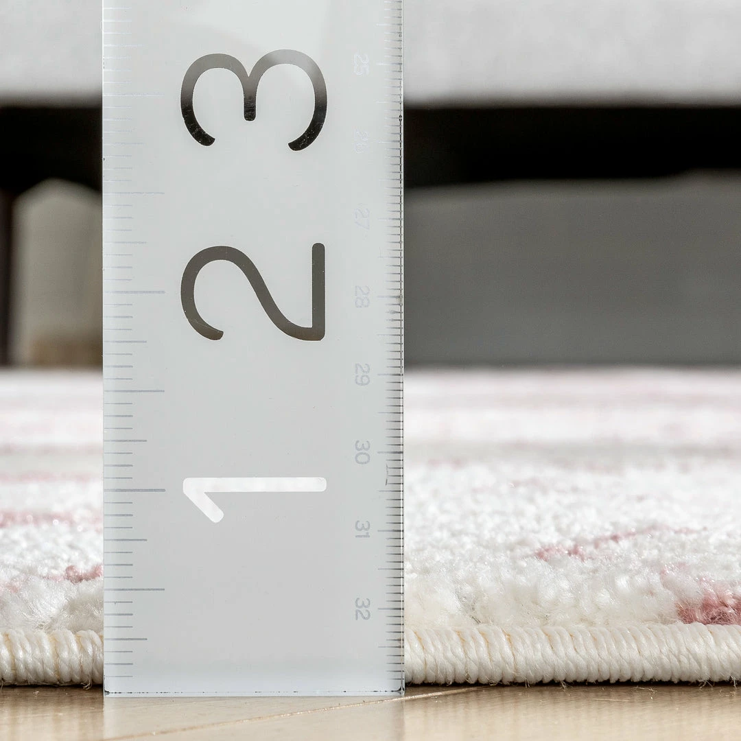 Well Woven Transistora Nordic Tribal Trellis Pattern Blush Rug Global 8 Well Woven Transistora Nordic Tribal Trellis Pattern Blush Rug Global