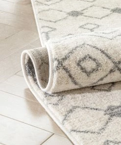 Well Woven Global Transistora Nordic Tribal Trellis Pattern Ivory Grey Rug 17 Well Woven Global Transistora Nordic Tribal Trellis Pattern Ivory Grey Rug