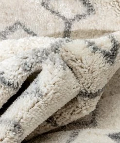 Well Woven Custom Size Runner Transistora Tribal Trellis Geometric Pattern Ivory Grey 27 Inch Wide X Choose Your Length Hallway Runner Rug Global