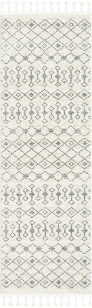 Well Woven Global Transistora Nordic Tribal Trellis Pattern Ivory Grey Rug 10 Well Woven Global Transistora Nordic Tribal Trellis Pattern Ivory Grey Rug
