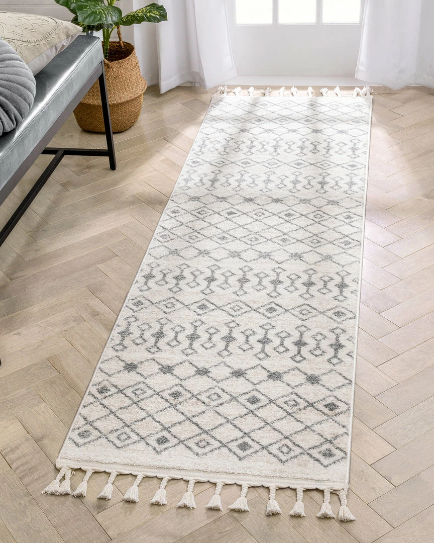 Well Woven Global Transistora Nordic Tribal Trellis Pattern Ivory Grey Rug 11 Well Woven Global Transistora Nordic Tribal Trellis Pattern Ivory Grey Rug