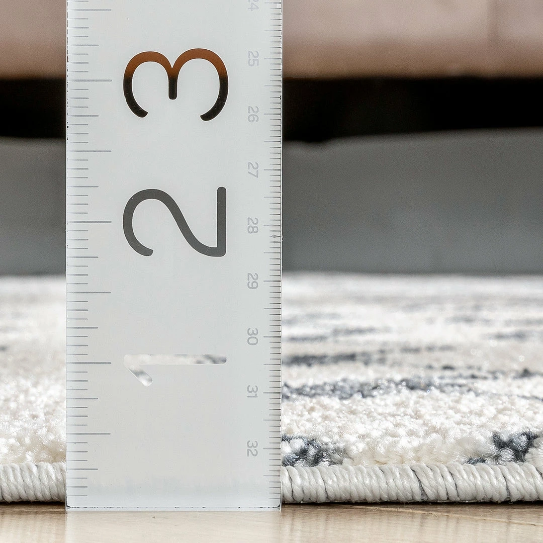 Well Woven Transistora Nordic Tribal Trellis Pattern Charcoal Ivory Rug 7 Well Woven Transistora Nordic Tribal Trellis Pattern Charcoal Ivory Rug