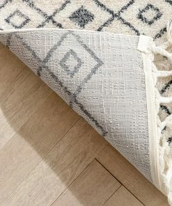Well Woven Transistora Nordic Tribal Trellis Pattern Charcoal Ivory Rug 18 Well Woven Transistora Nordic Tribal Trellis Pattern Charcoal Ivory Rug