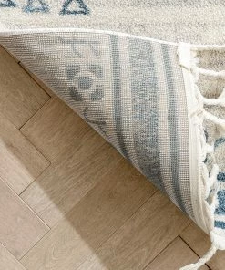 Well Woven Global Capa Nordic Tribal Ivory Blue Rug 18 Well Woven Global Capa Nordic Tribal Ivory Blue Rug