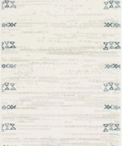Well Woven Global Capa Nordic Tribal Ivory Blue Rug 22 Well Woven Global Capa Nordic Tribal Ivory Blue Rug