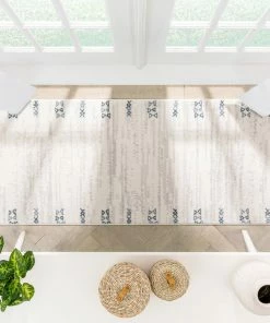 Well Woven Global Capa Nordic Tribal Ivory Blue Rug 24 Well Woven Global Capa Nordic Tribal Ivory Blue Rug