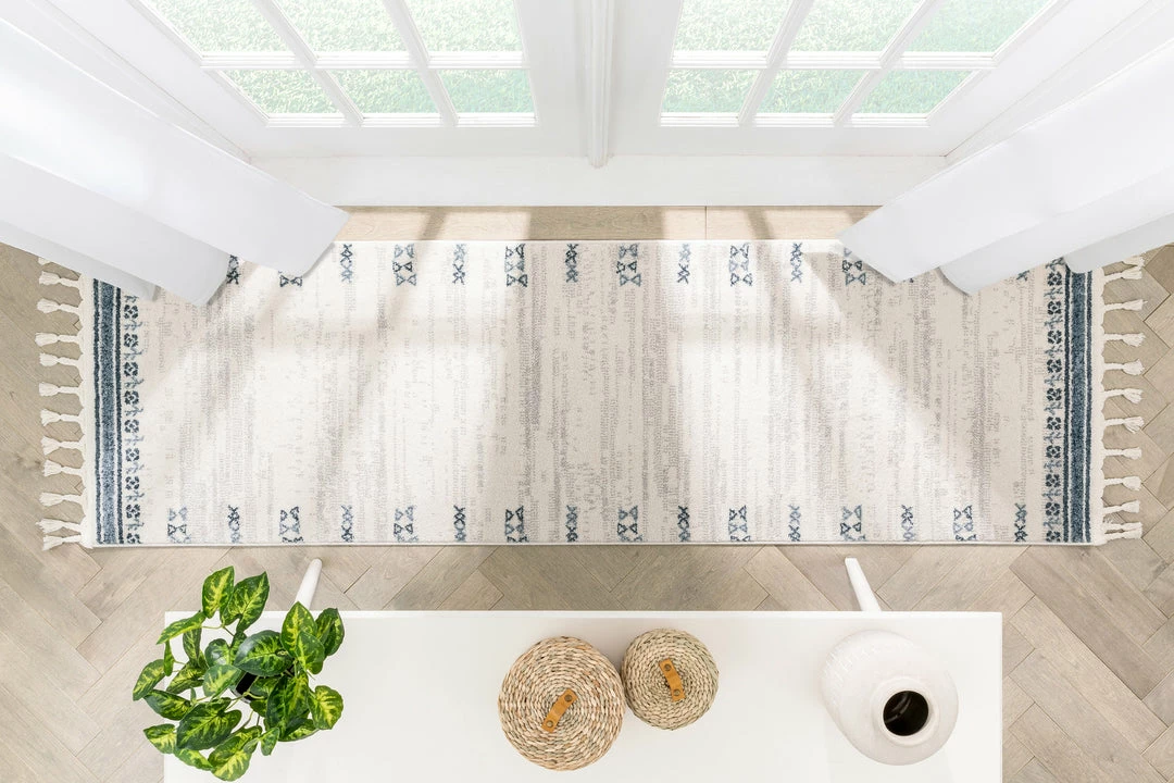 Well Woven Global Capa Nordic Tribal Ivory Blue Rug 12 Well Woven Global Capa Nordic Tribal Ivory Blue Rug