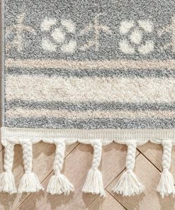 Well Woven Global Capa Nordic Tribal Grey Rug 16 Well Woven Global Capa Nordic Tribal Grey Rug