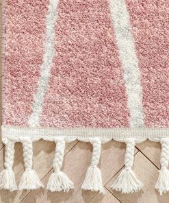 Well Woven Crisscross Nordic Geometric Pattern Blush Ivory Rug Global 16 Well Woven Crisscross Nordic Geometric Pattern Blush Ivory Rug Global