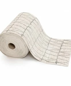 Well Woven Custom Size Runner Crisscross Retro Geometric Pattern Ivory Choose Your Width X Choose Your Length Hallway Runner Rug