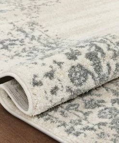 Well Woven Mora Ivory Traditional Vintage Persian Distressed Rug