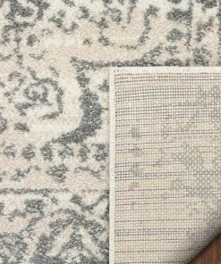 Well Woven Mora Ivory Traditional Vintage Persian Distressed Rug