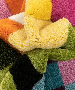 Well Woven Marvel Mid-Century Modern Construct Geometric Multi Hand-Carved Rug 11 Well Woven Marvel Mid-Century Modern Construct Geometric Multi Hand-Carved Rug