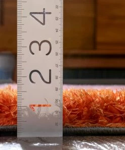 Well Woven Newport Modern Geometric Shag Multi 3D Textured Thick & Soft Shag Rug