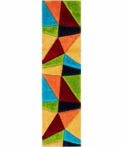 Well Woven Rialto Modern Geometric Shag Multi 3D Textured Thick & Soft Shag Rug 21 Well Woven Rialto Modern Geometric Shag Multi 3D Textured Thick & Soft Shag Rug