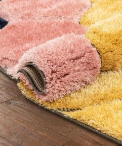 Well Woven Rainbow Modern Geometric Shag Multi 3D Textured Thick & Soft Shag Rug 13 Well Woven Rainbow Modern Geometric Shag Multi 3D Textured Thick & Soft Shag Rug