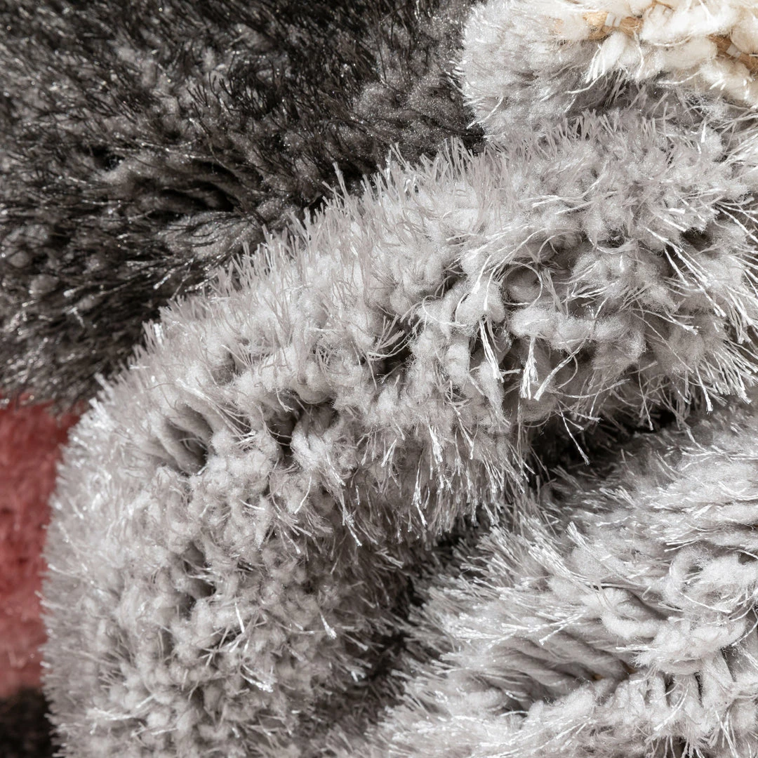 Well Woven Holland Modern Geometric Blush 3D Textured Thick & Soft Shag Rug 3 Well Woven Holland Modern Geometric Blush 3D Textured Thick & Soft Shag Rug