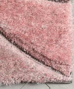 Well Woven Luz Modern Geometric Blush 3D Textured Thick & Soft Shag Rug 15 Well Woven Luz Modern Geometric Blush 3D Textured Thick & Soft Shag Rug